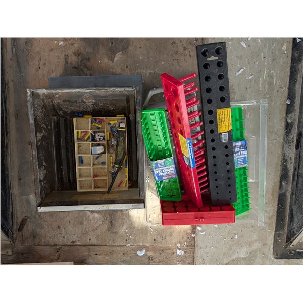 Lot of Socket Holders, Containers, Storage, and etc.