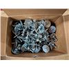 Image 3 : (3) Boxes of Power Fasteners 8mm Head Washer Pins
