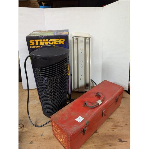 Stinger Outdoor Insect Killer w/ Original Box w/ Misc. Tool Items