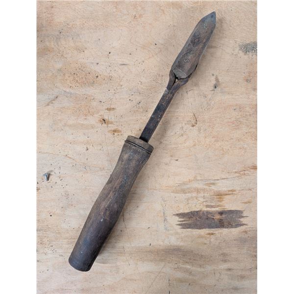Large Antique Soldering Iron 20"