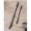 Image 1 : (2) Antique Soldering Irons 12" and 18"