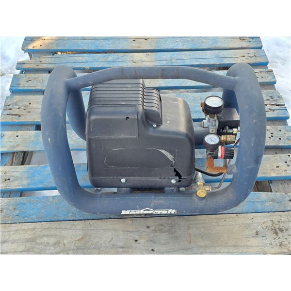Mastercraft air compressor- works