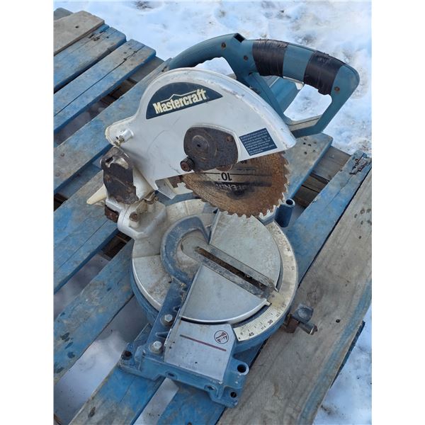 Mastercraft mitre saw- works