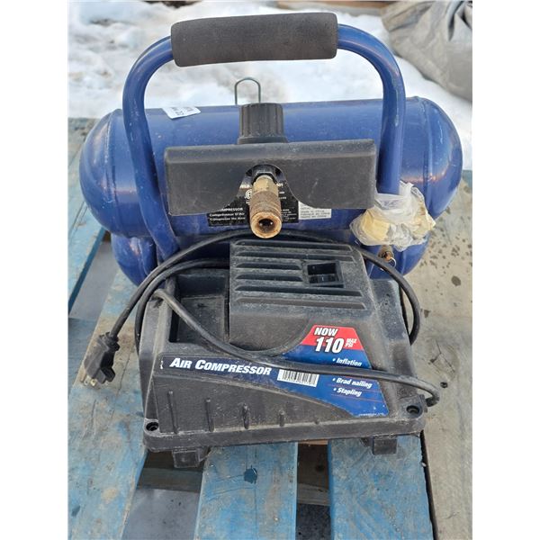 110psi air compressor- works