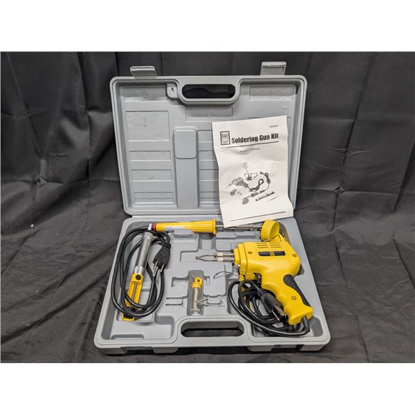 Soldering Gun Kit W/ Manual and Case