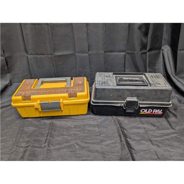 (2) Tackle Boxes w/ Fish Related Items
