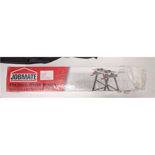 Job Mate Folding Work bench (Disassembled) 13 3/4"x23 3/4"x31" w/ Original Box