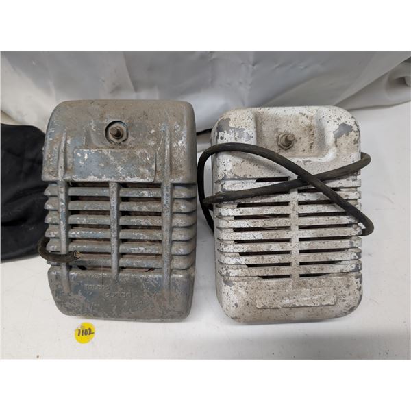 (2) Drive In Theatre Movie Speakers