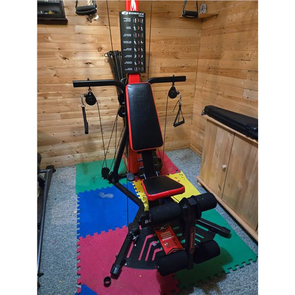 BOFLEX machine / Manual, parts and etc. (Disassembled)