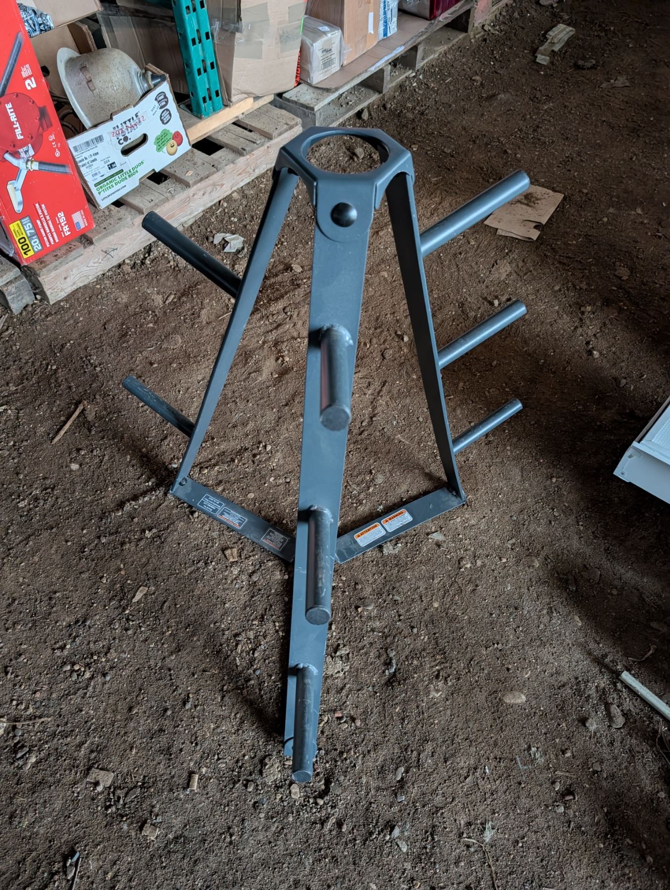 triangle Weight Rack - Schmalz Auctions