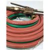 Image 2 : New 25'x 1/4 Twin Oxylacet Hose and Victor Cutting Torch, new tip