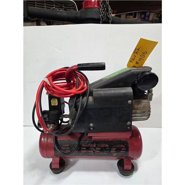 Airco 2 Gallon Air Compressor Model ACBN1550A - working