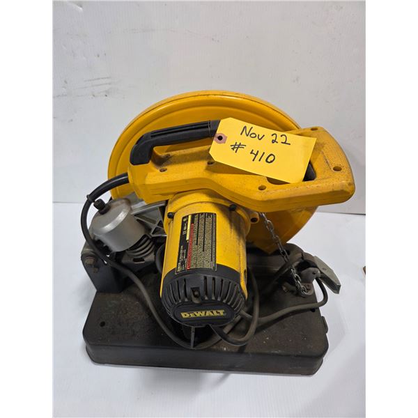 Dewalt 14" HD Chop Saw, Model D28710, working good