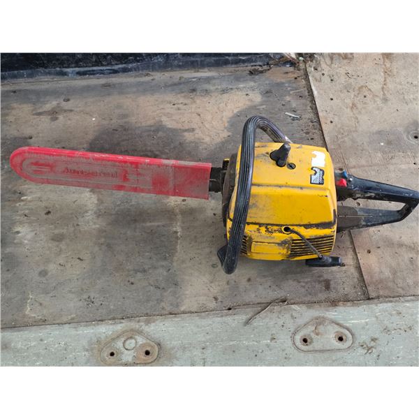 Chainsaw- no compression