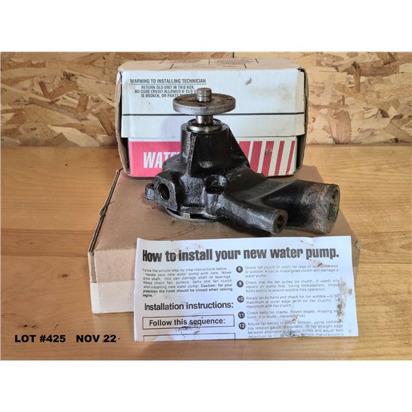 Unused Rebuilt WATERPUMP for Chevy 6 cyclinder engine
