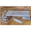 Image 1 : (4) Plant GROW LIGHTS (24") tube. Bendable LED GROW LIGHTS.  Power Bar.