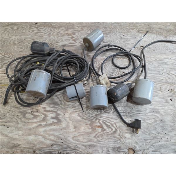 7 septic tank float switches- all work