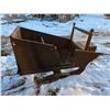 Image 3 : Kids snow machine wooden sleigh