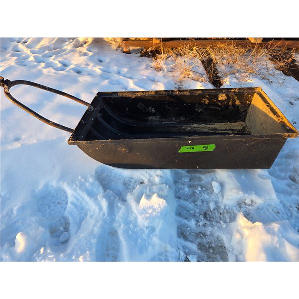 Small snow machine sled