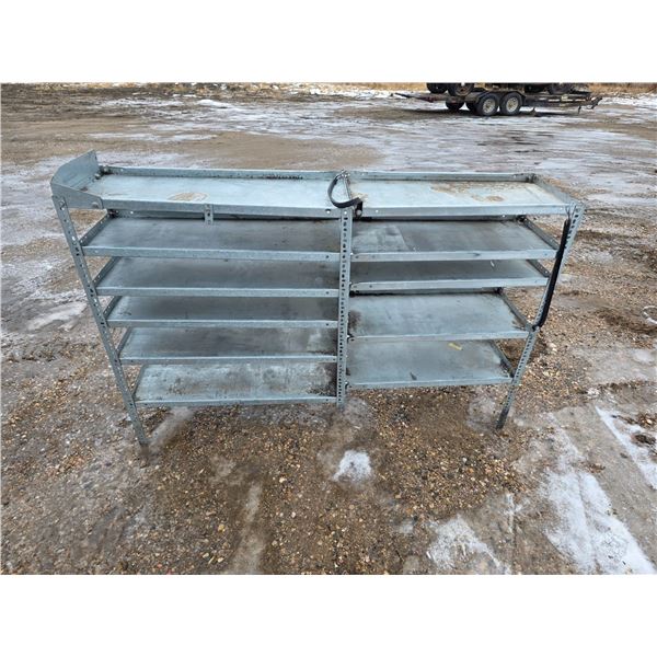 Metal sheving unit- 46"H