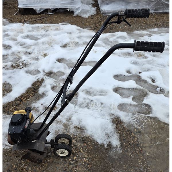 Rototiller- seased engine