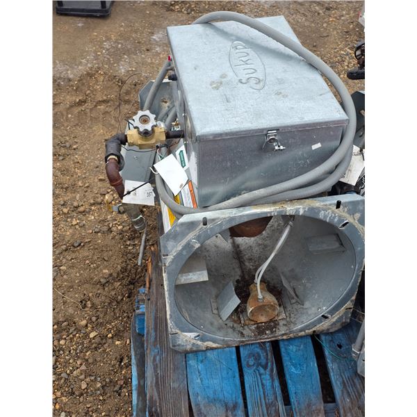 Sukup grain bin fan/heater