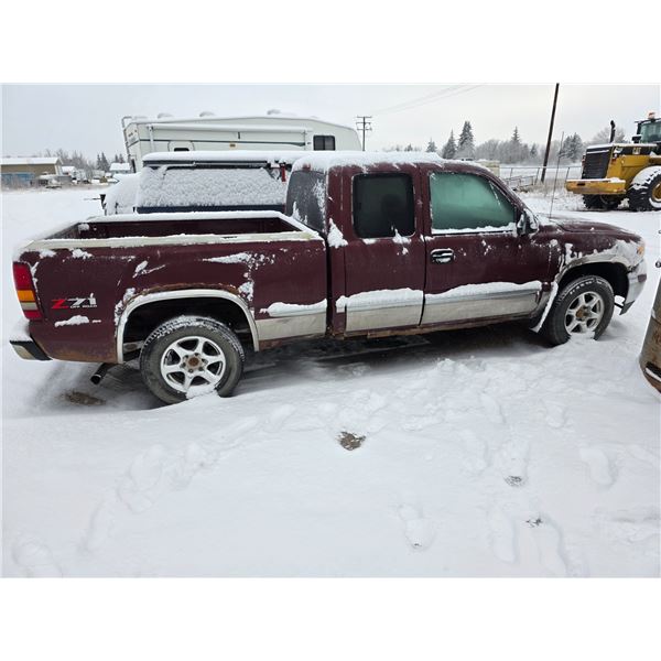 2000 GMC Sierra- VIN: 1GTEK19T8YZ340863