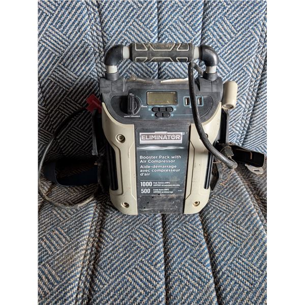 Eliminator Booster Pack w/ Air Compressor (not Tested)