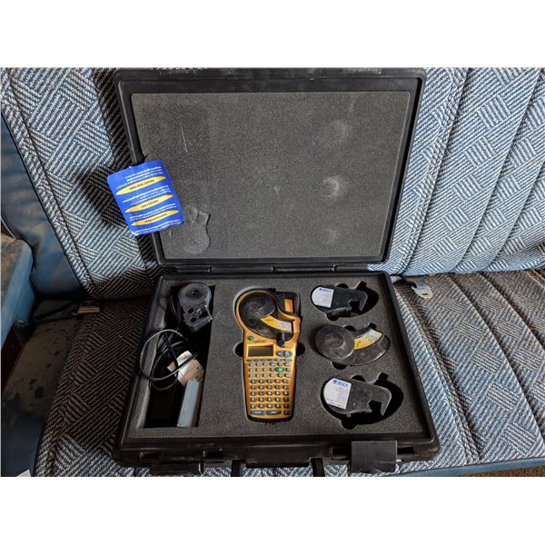 IDEXPERT Hand Held Labeler w/ Parts and Original Case