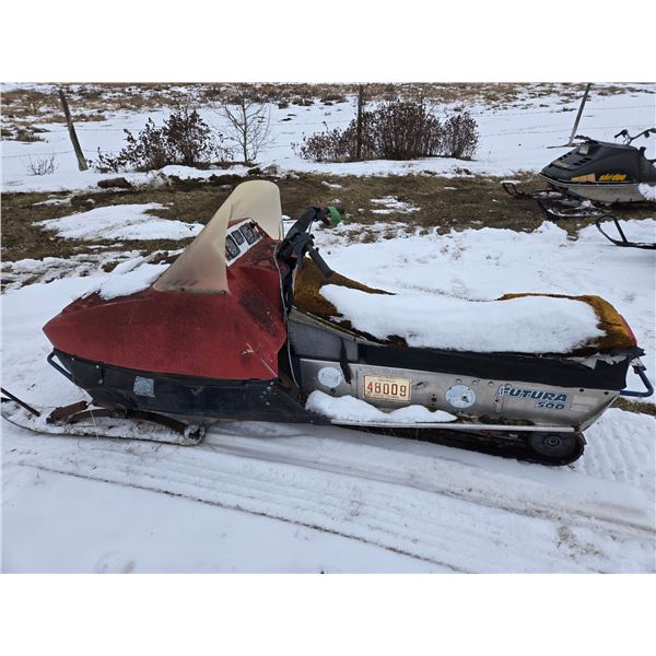 Custom built snowmobile for mountain climbing from 2 or 3  types including a yamaha; ran until gas l