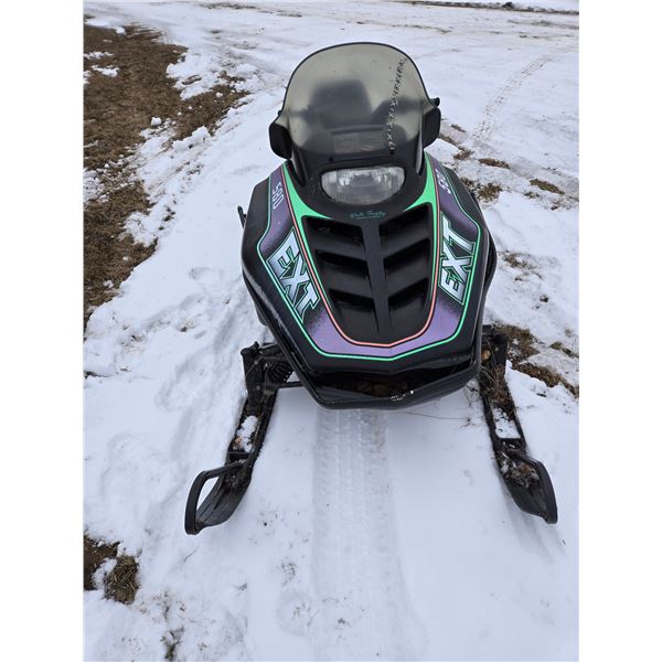 Artic cat snowmobile last started 2 years ago; quits when hot