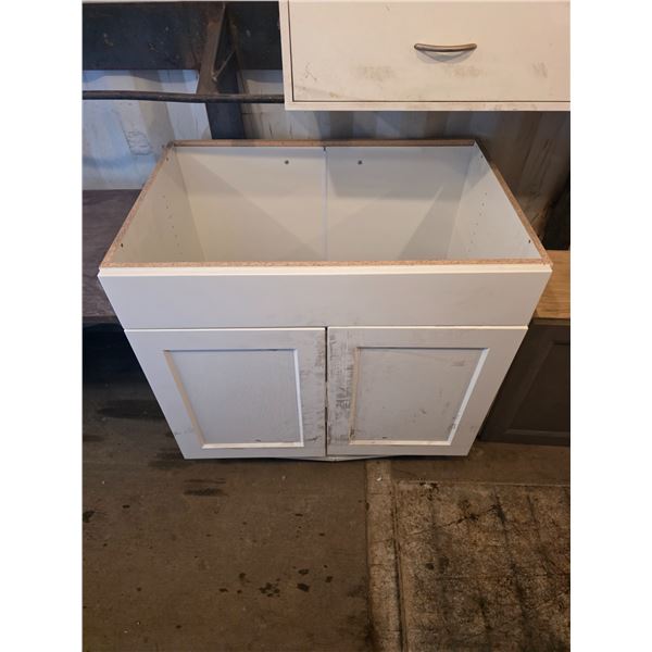 Cupboard bottom- 36" by 24" by 34"H