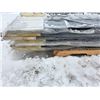 Image 4 : Pallet of fence panels and misc fence accessories- Approx 18pcs- 8'L