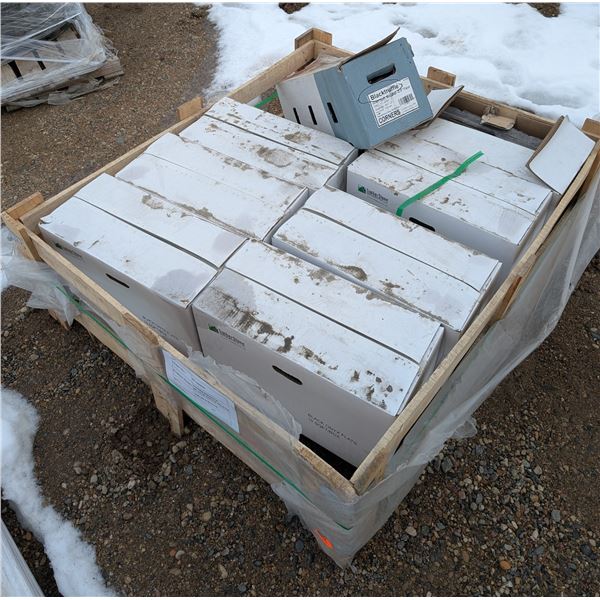 Pallet of Black truffle Timber Stone back Onyx Flats (Range of Sizes)