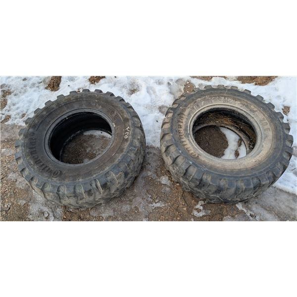 (2) Continental 365/70 R18 MPT Tires