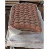 Image 1 : Pallet of Curved Scallops Bricks 25"