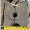 Image 2 : Pallet of Singular Interlocking Stone Bricks 8"x6"