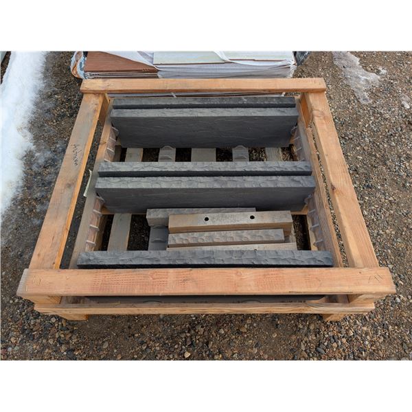 Wood Open Crate w/ Misc. Items Inside (47"x20")