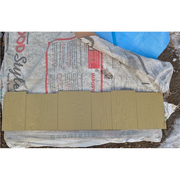 Lot of Rustic Series Straight Edge Shingles 48" Length
