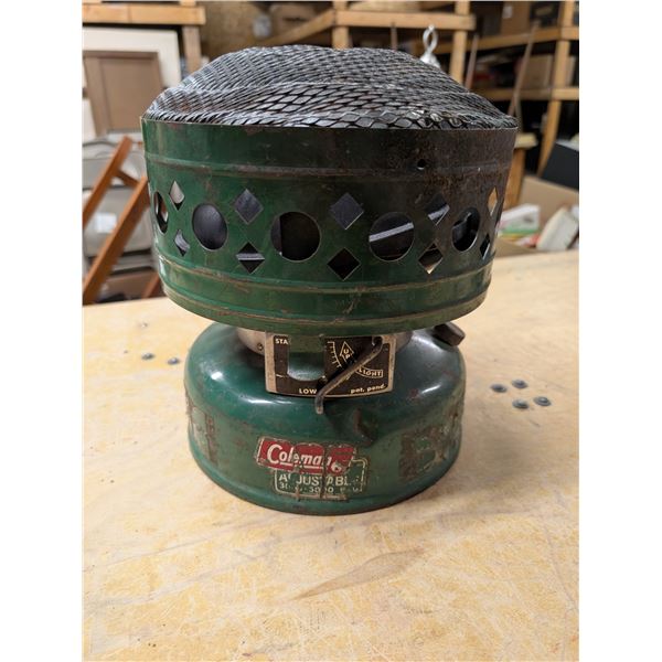 Vintage Coleman Adjustable Heater
