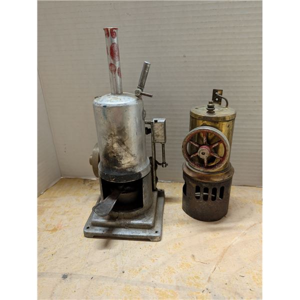 (2) Vintage Steam Toys