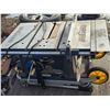 Image 3 : Mastercraft portable tablesaw