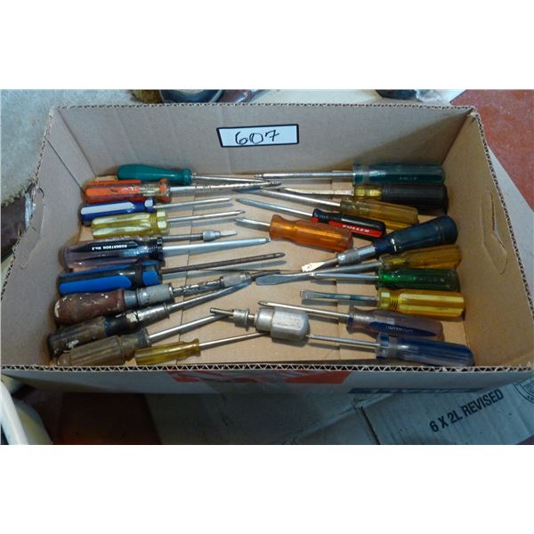 Assorted screwdrivers