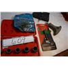 Bolt remover set, spot weld cutter