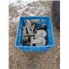 Crate of Rolling Cart Wheels