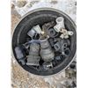 Image 3 : Bucket of Hose Connectors, and etc. As shown