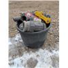 Bucket of Hose Connectors, and etc. As shown