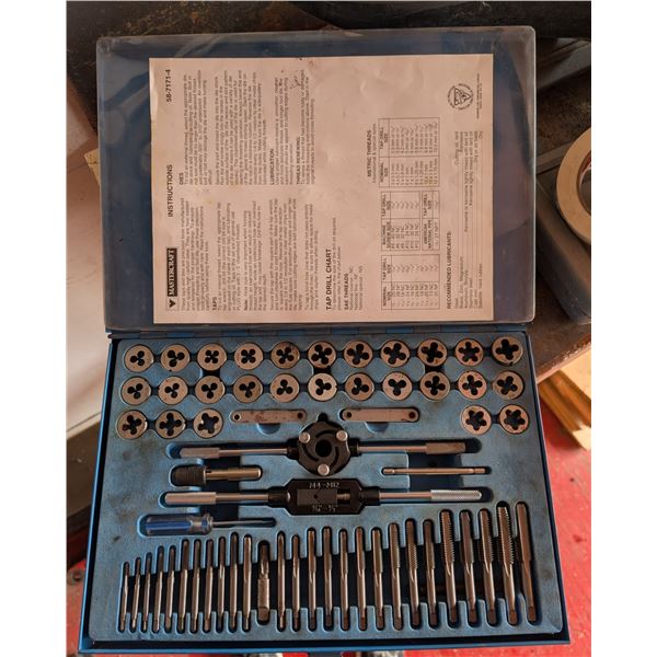 MASTERCRAFT Tap Drill Set w/ Instructions
