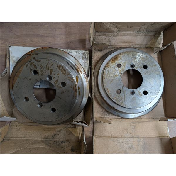 (2) In Original Box Brake Drums