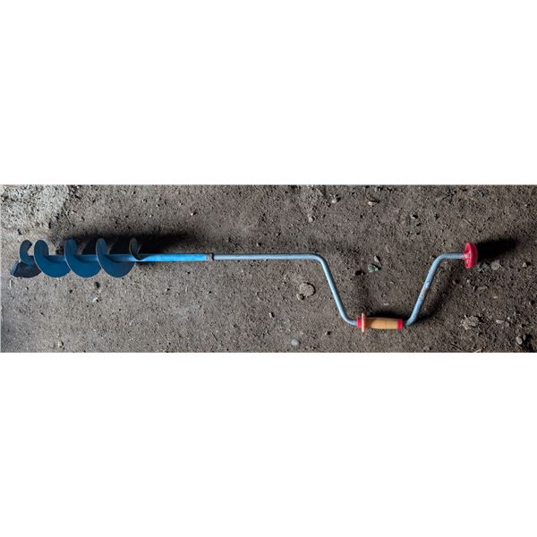 Hand Crank Ice Auger